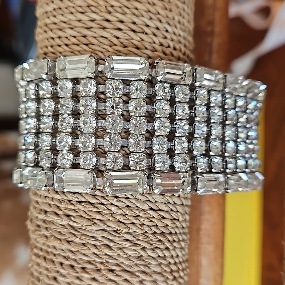 Vintage Rhinestone Bracelet